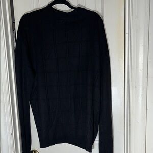 Classic Black Crewneck Sweater for Men